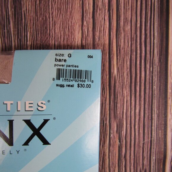 SPANX Women's Power Panties - Bare- Size G- New/Sealed NWT Tummy Control - Picture 2 of 5